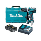 Аккумуляторная дрель-шуруповерт Makita DHP458RFE ударная — Фото 2